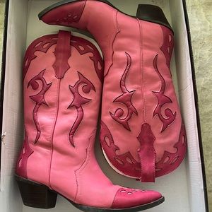 Reba Pink Boots